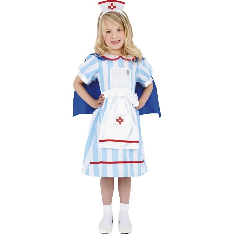 Sygeplejerske kostume - Rød Køb Billigt