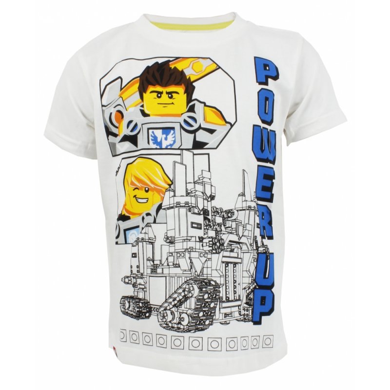 Skuldre på skuldrene Modsætte sig snatch LEGO Wear T-Shirt Kortærmet - M-71170 Off White Billigste pris online |  Heaven4kids.dk