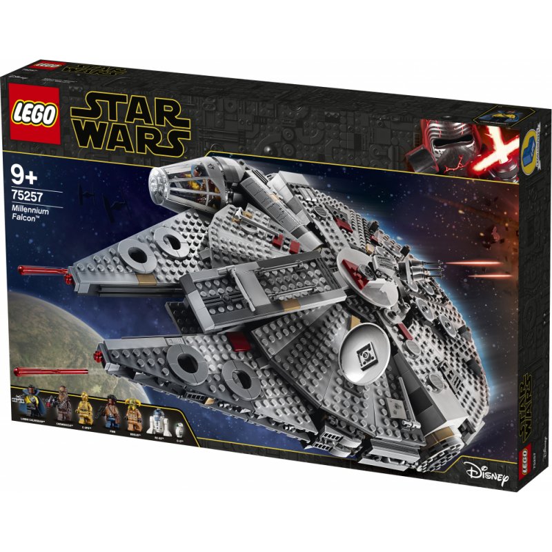 LEGO Star Millennium Falcon™ 75257 Gratis Heaven4kids.dk