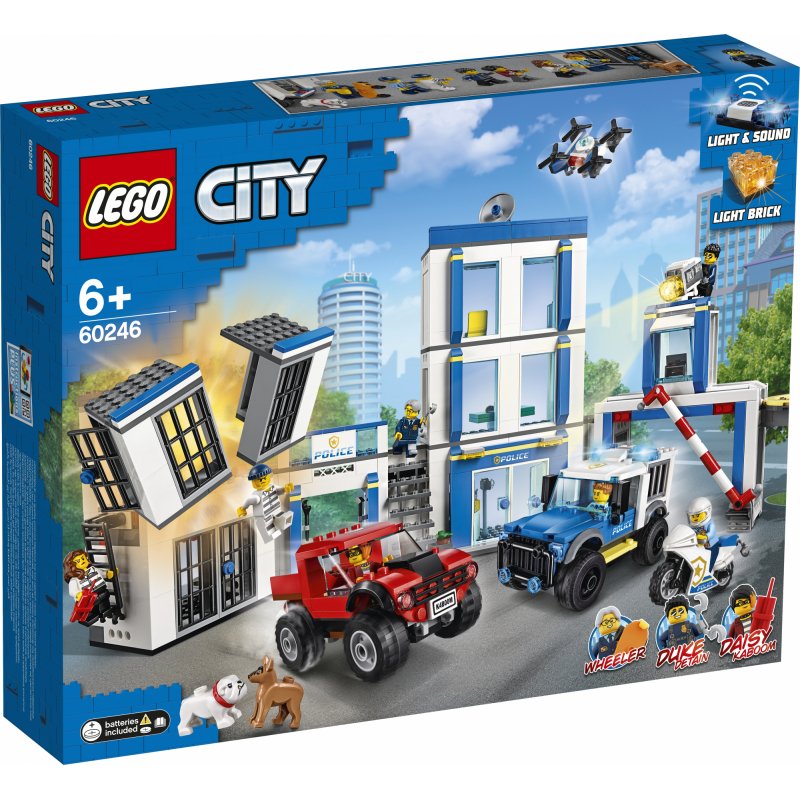 nøje kapre Arthur LEGO City Politistation 60246 - Billigt her | Heaven4kids.dk