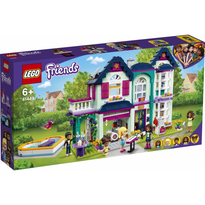 LEGO Friends Andreas families hus 41449 - Multi Køb her | Heaven4kids.dk