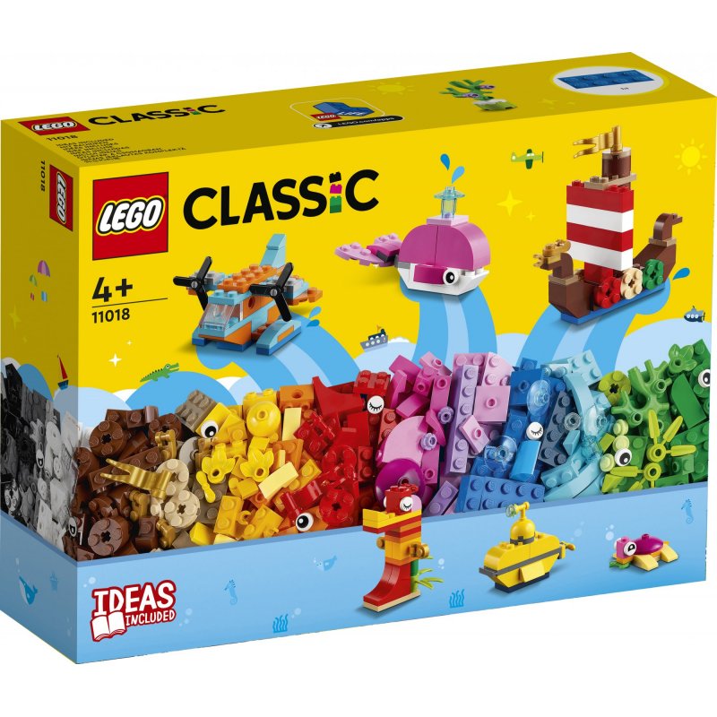 LEGO Classic Kreativt Sjov Havet 11018 - Multi Billigt online | Heaven4kids.dk