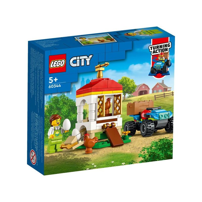 kollidere Faktura lindre LEGO City Hønsehus 60344 - Multi Dag til Dag | Heaven4kids.dk